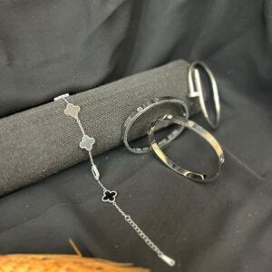 طقم اساور فضي