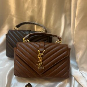 حقيبة سان لوران لون عسلي