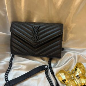 جزدان لون اسود للمناسبات