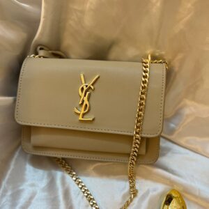 حقيبة سان لوران لون بيج غامق