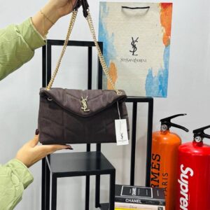 حقيبةysl  بني شمواه/ جديد